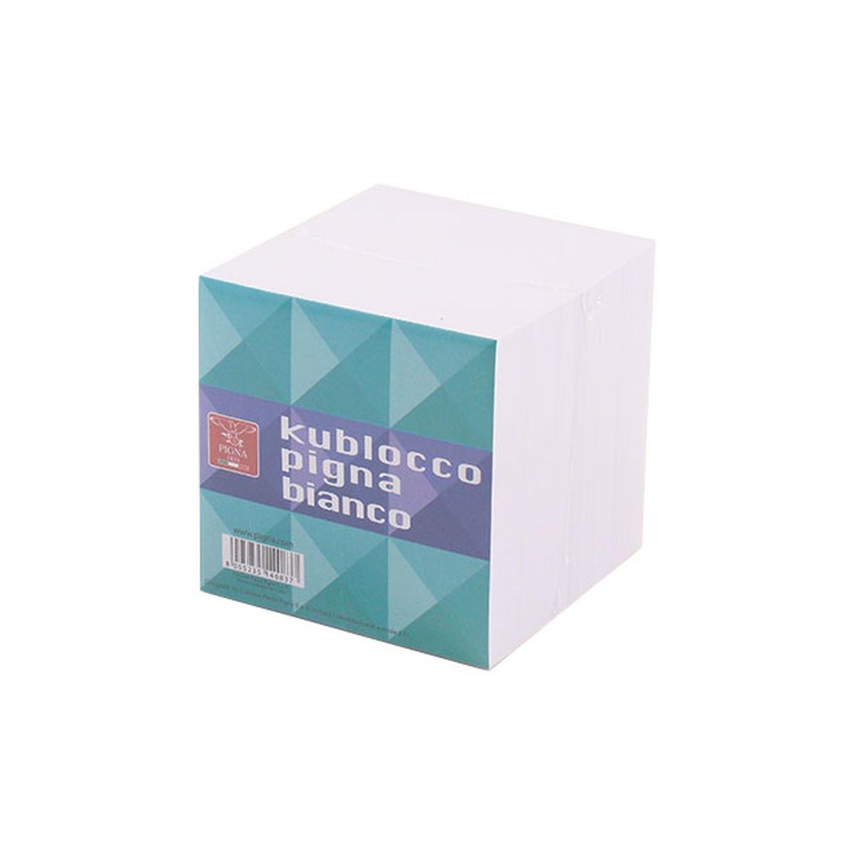 Pigna Kublocco Cubo Appunti Bianchi - 850 Foglietti 80gr Non Adesivi 9X9X9