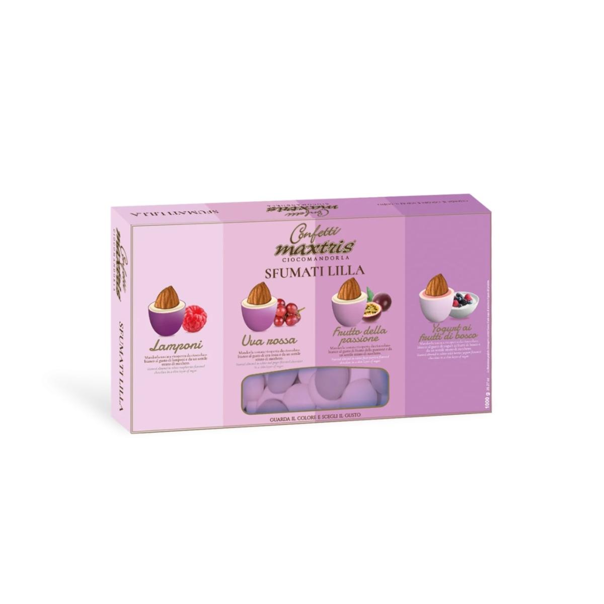 CONFETTI  SFUMATI LILLA 1kg MAXSFUL