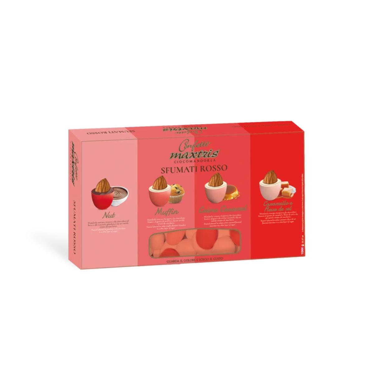 CONFETTI  SFUMATI ROSSI 1kg MAXSFURS