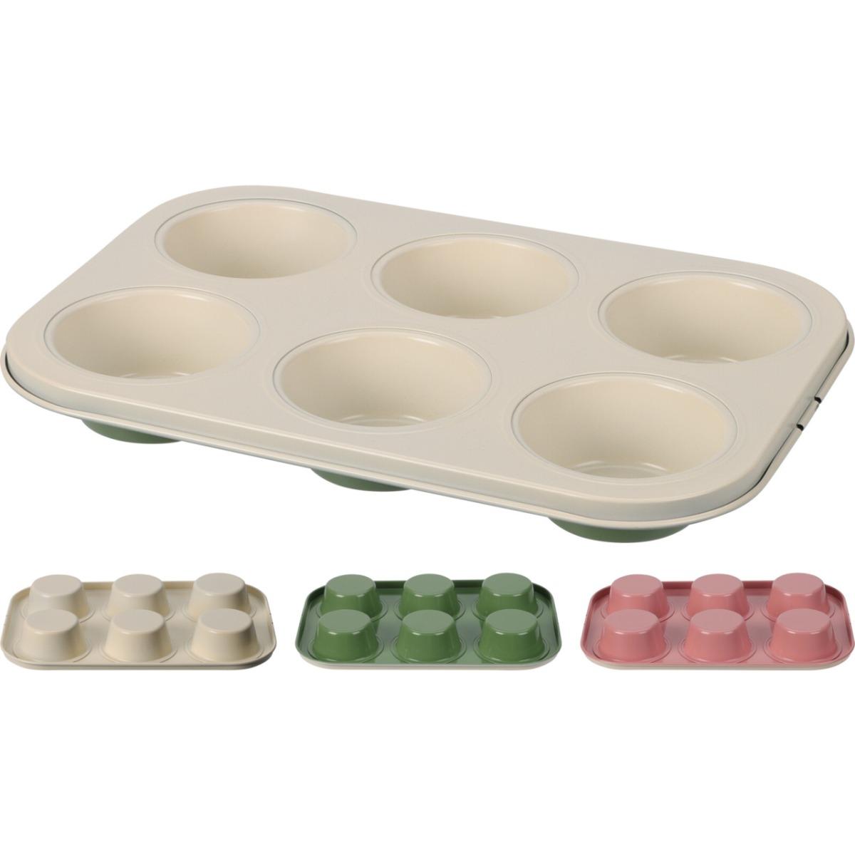Teglia 6 muffin 26x18cm 3ass 170486930