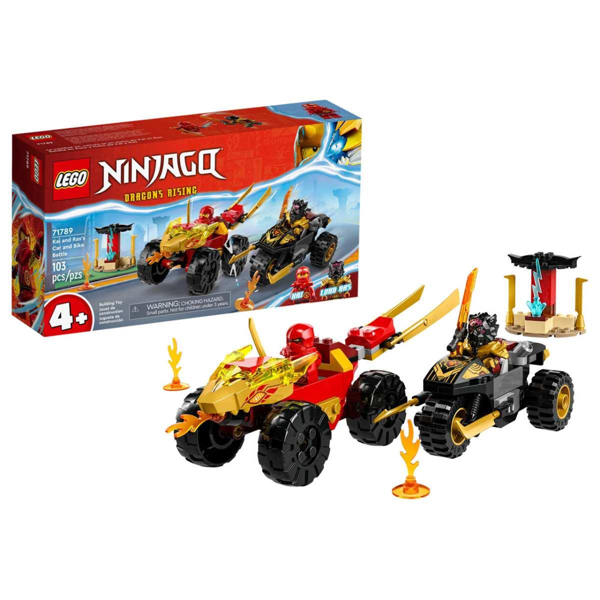 Lego ninjago battaglia su auto e 71789