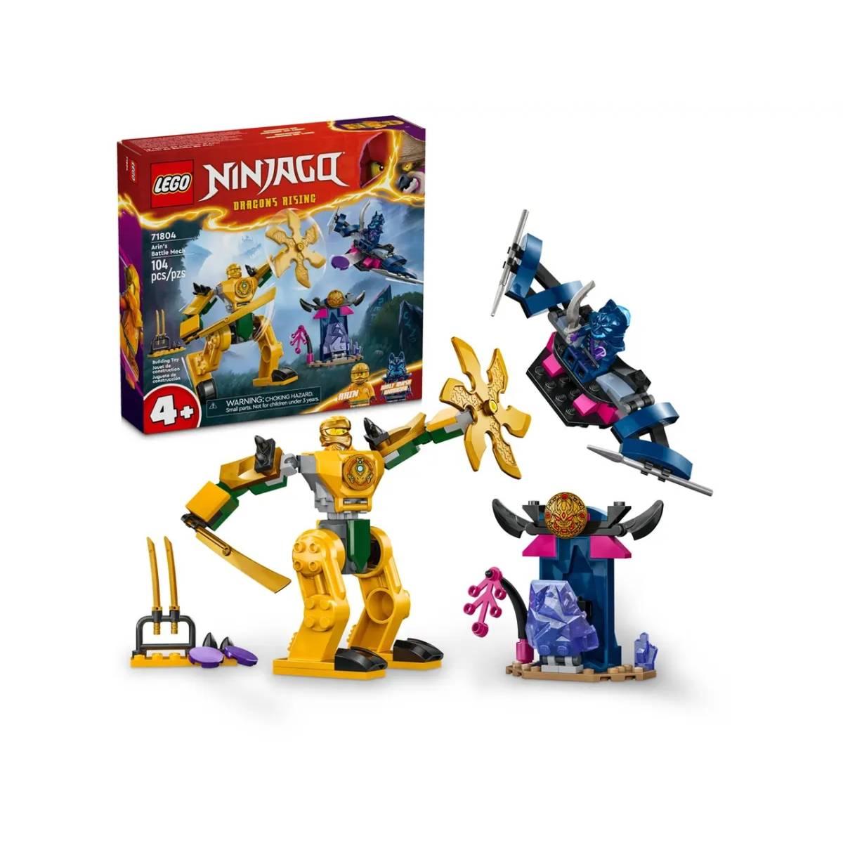 Lego ninjago mech da battaglia 71804