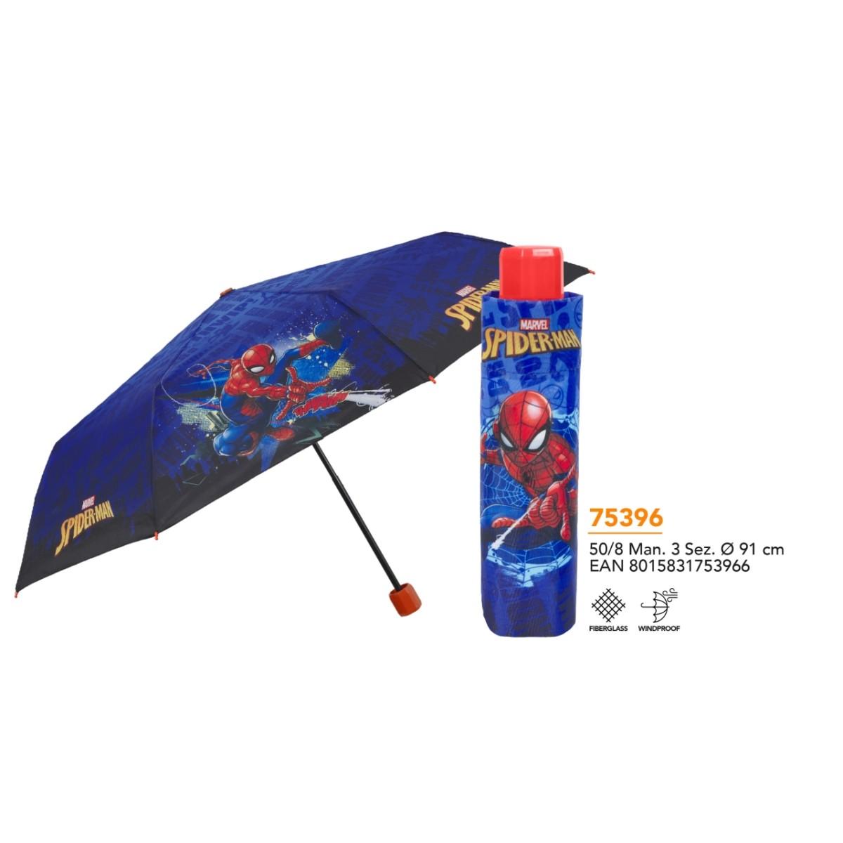 Ombrello mini man. 50cm spiderman 75396