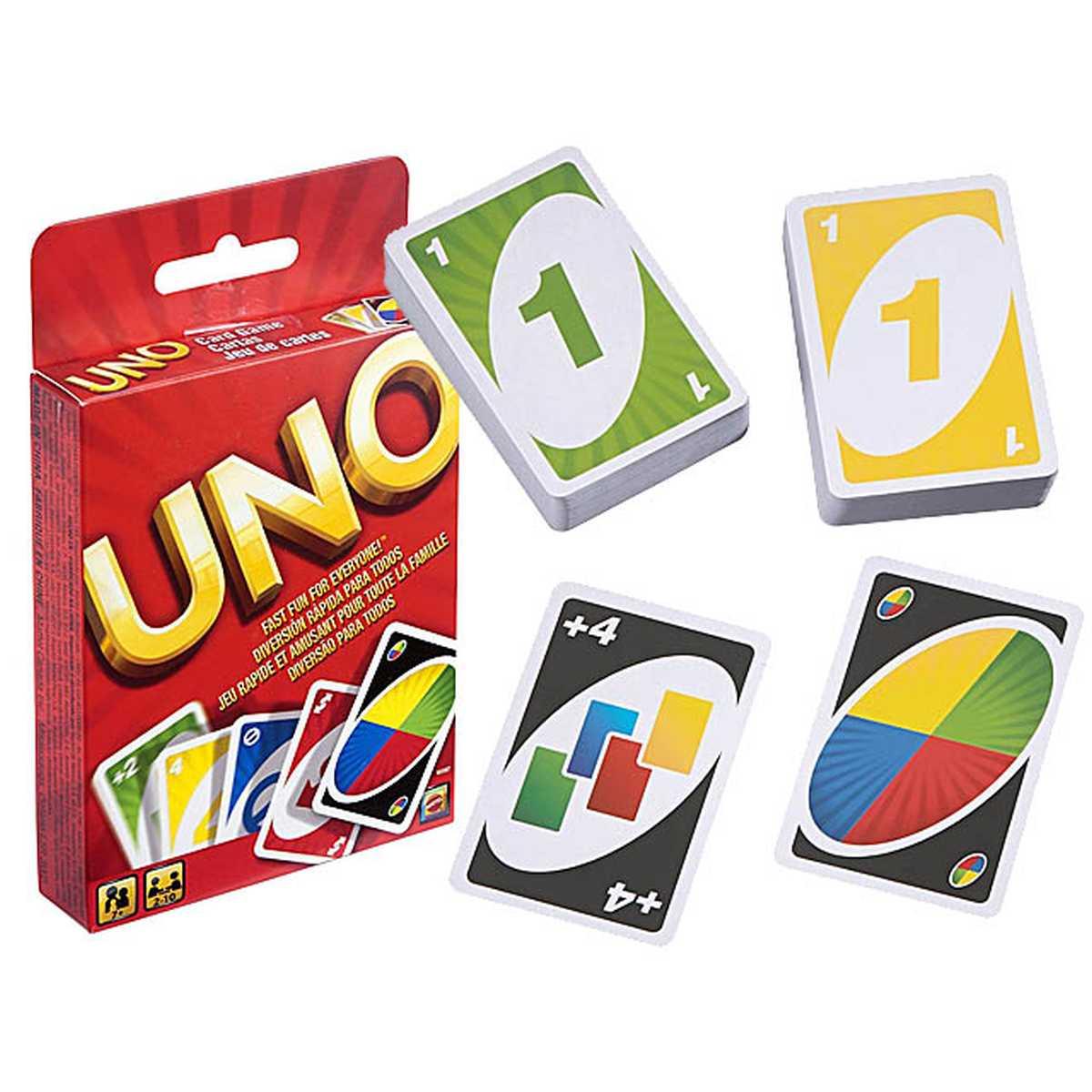 Mattel UNO Gioco di Carte Classico per Famiglia e Amici 7+ Anni
