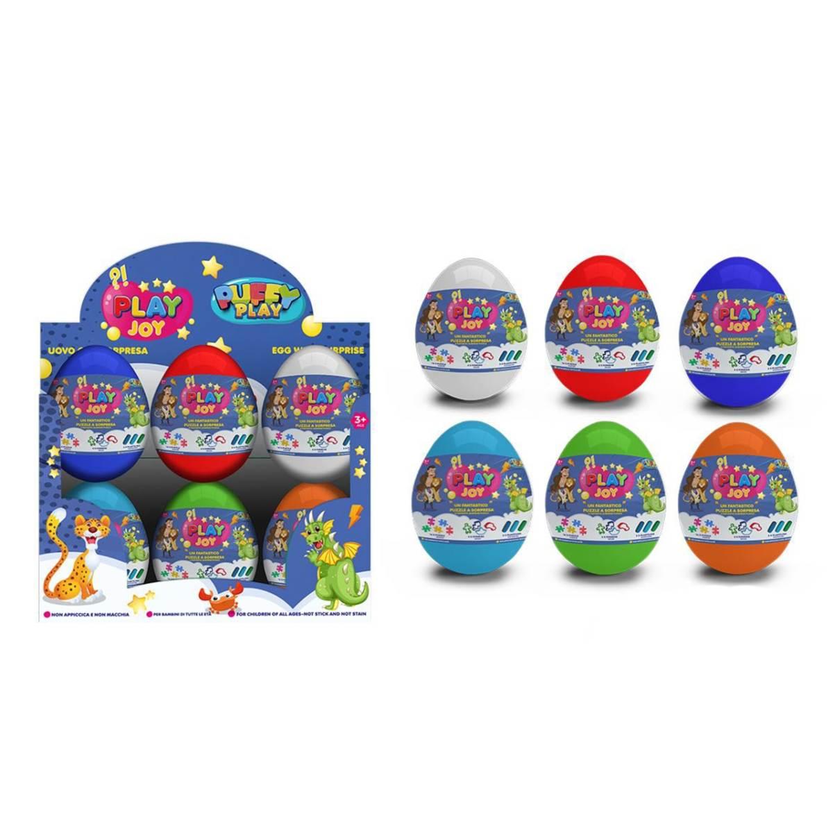 Uovo plastilina puzzle d.8cm cht0019