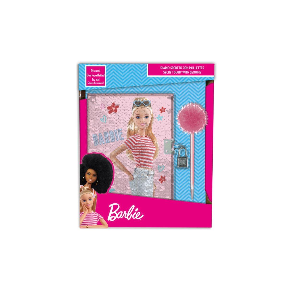 Barbie diario pailettes reversi. br0825
