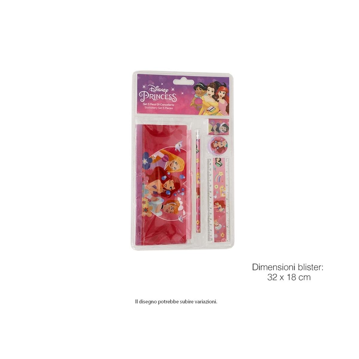 Princess set cancelleria 5pz pr0930