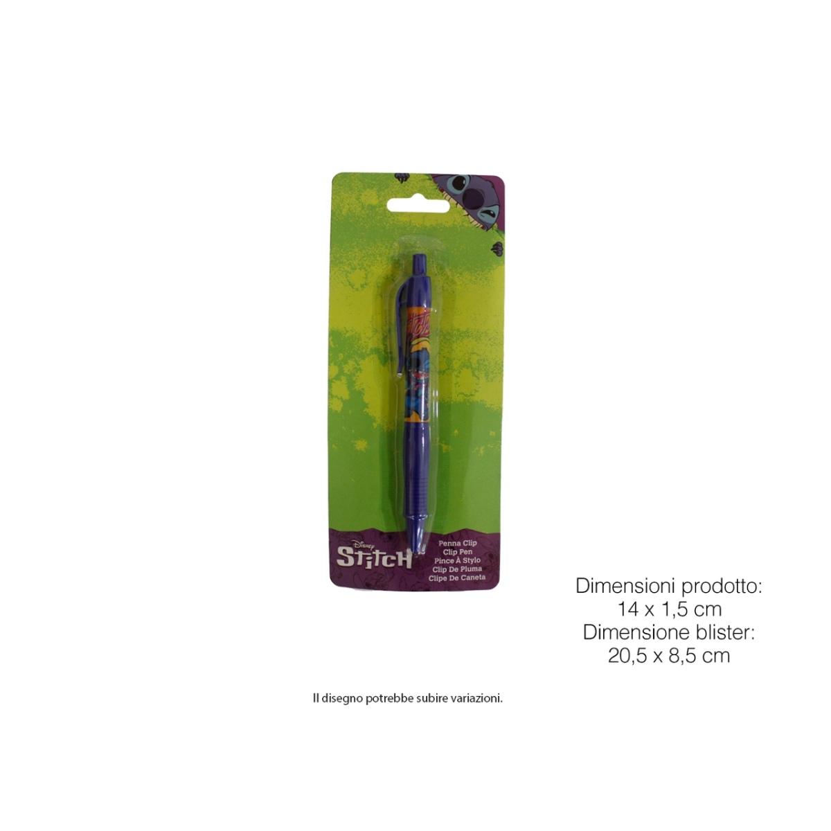 Stich penna clip in blister lst0954