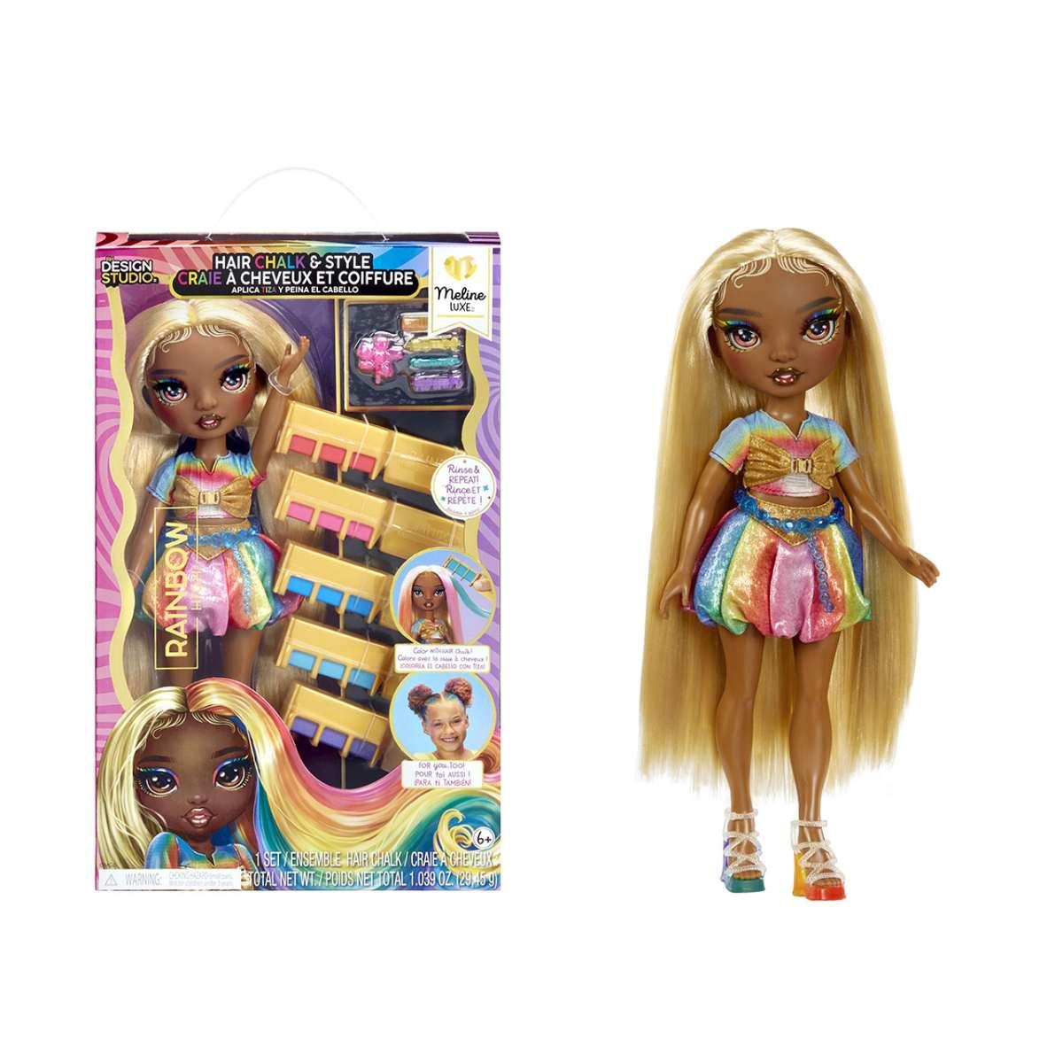Rainbow high hair meline gold 526797