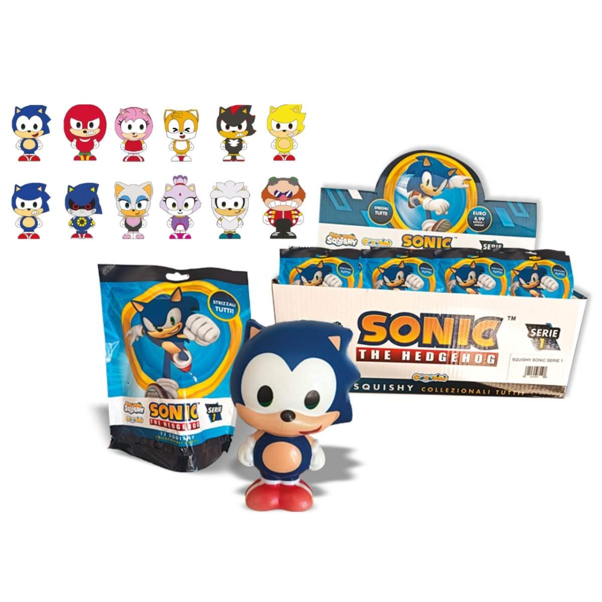 Sonic squishy 10cm assortiti snc230016