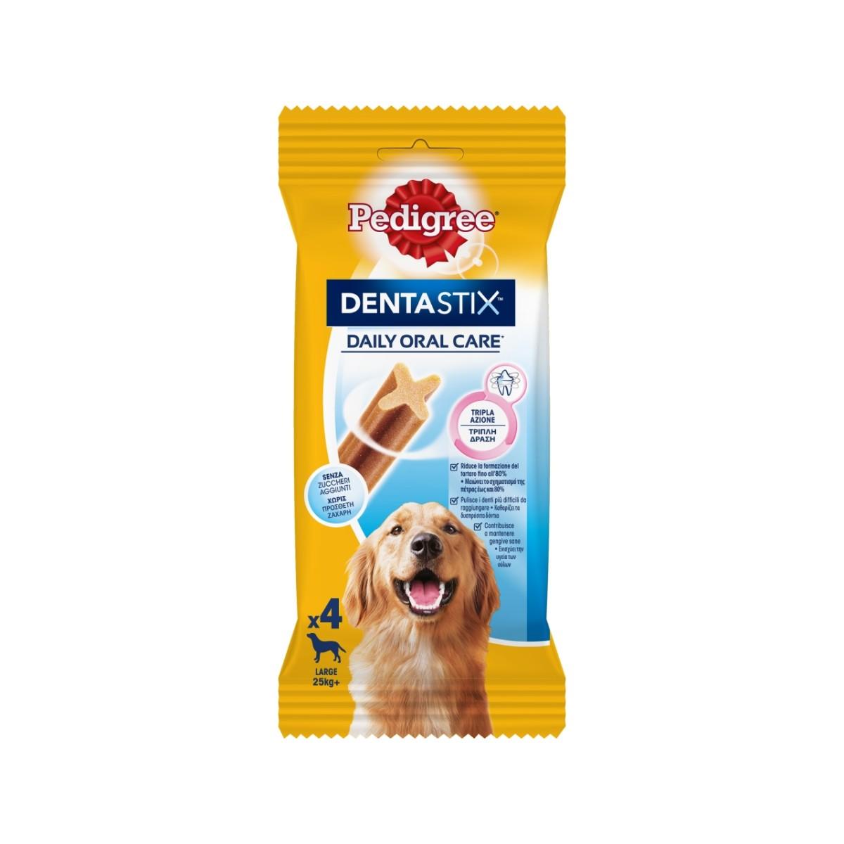 Pedigree dentastix l x4 154gr 455463$