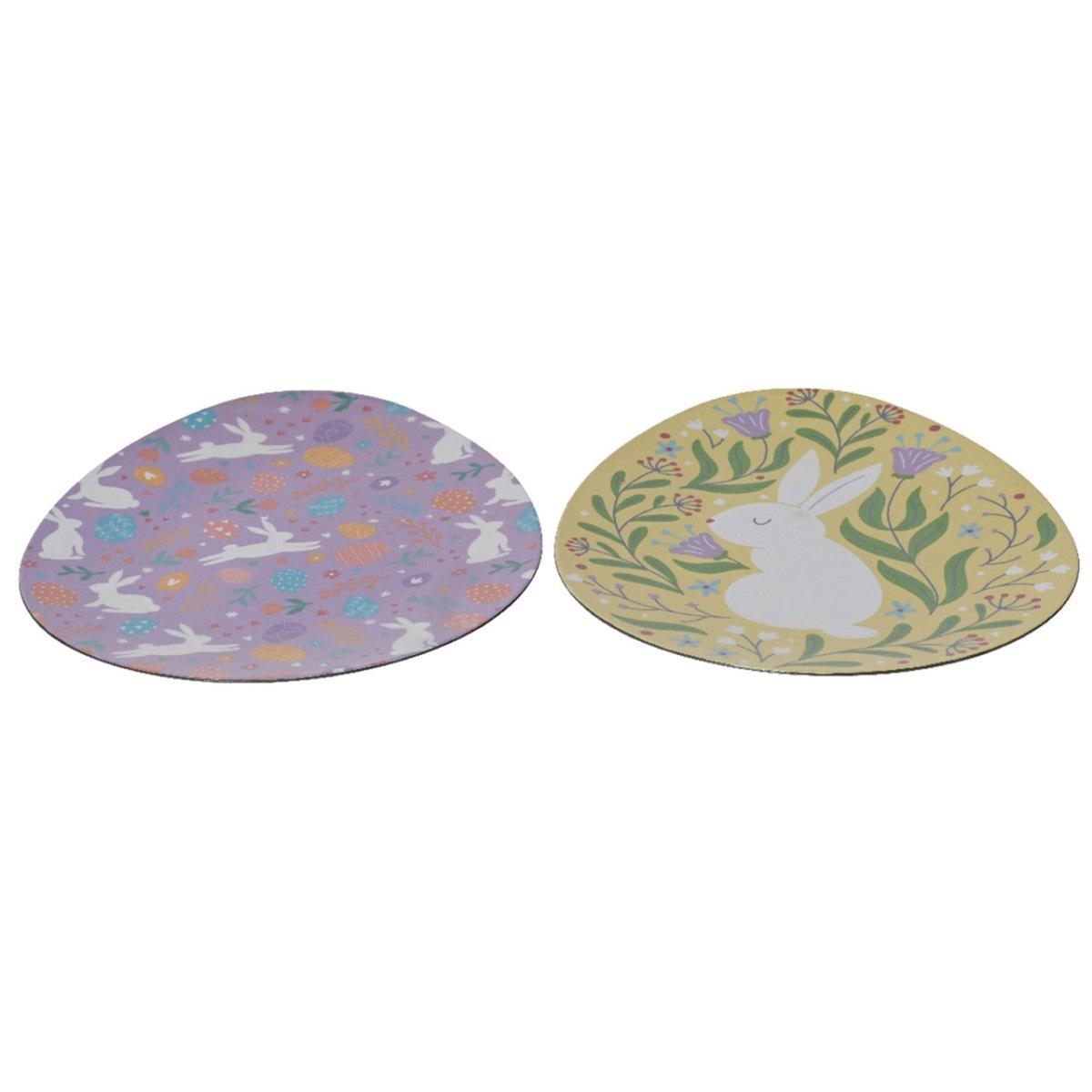 Piatto pasquale 1x29x35cm 2 ass. 809708