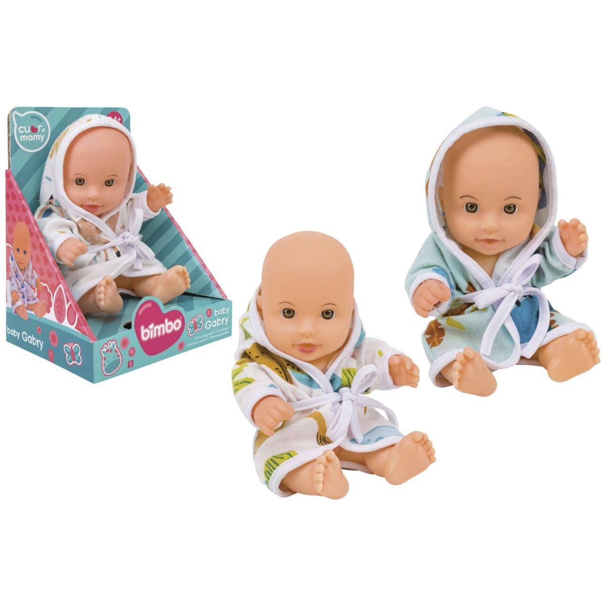 Bambola 21cm con accappatoio 41662
