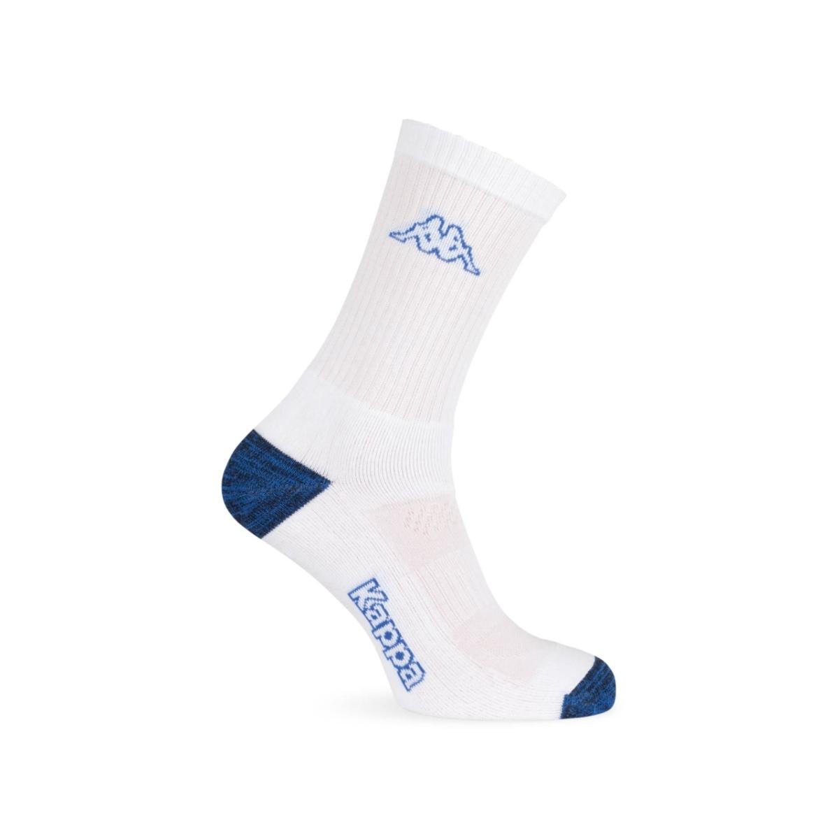 Calza corta uomo bianco/coba.43/46 k942