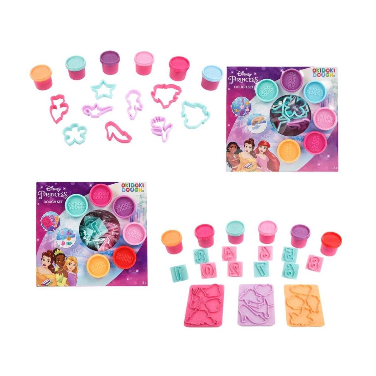 Okidoki plastilina princess 6pz 4098