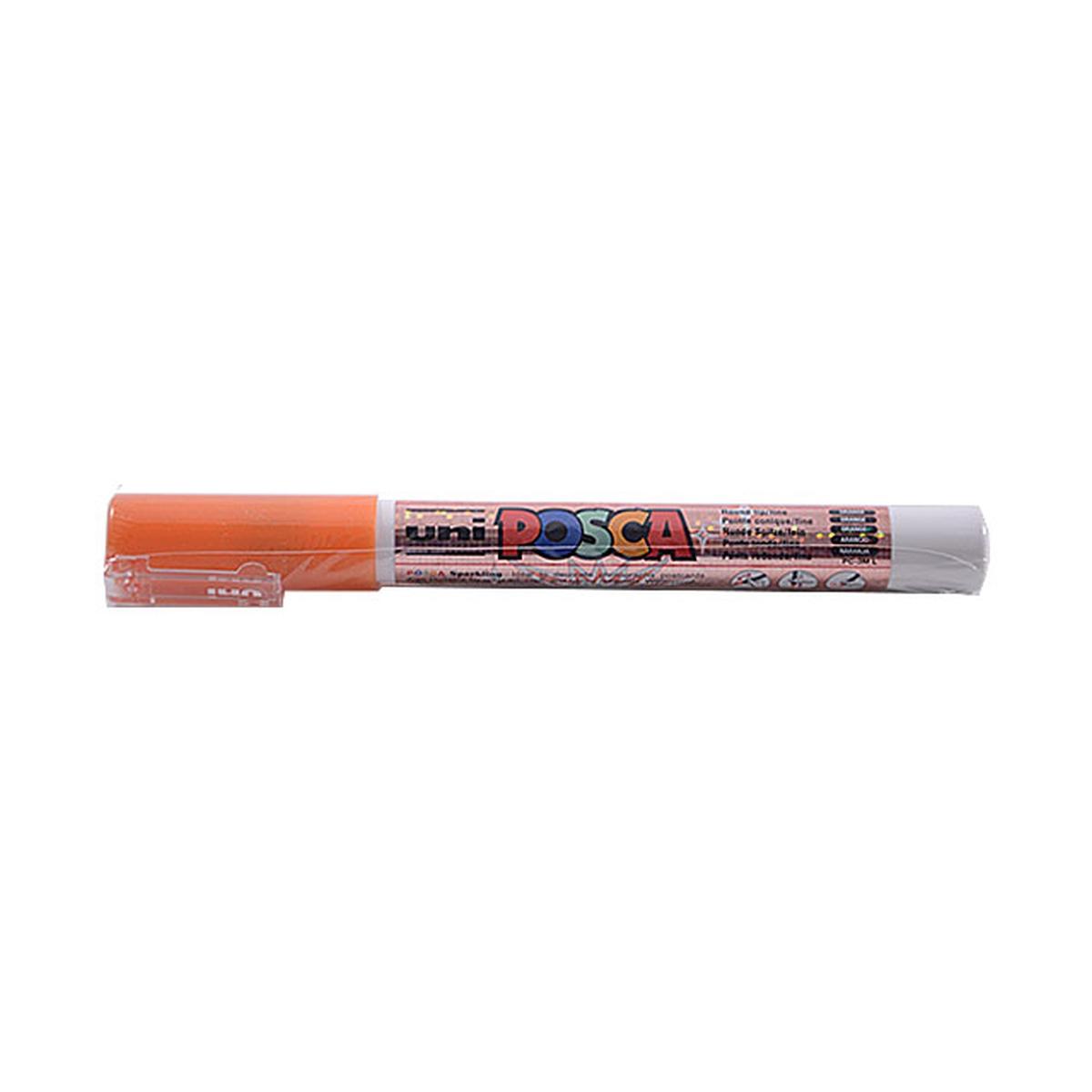 Uniposca fine glitter arancio pc3ml