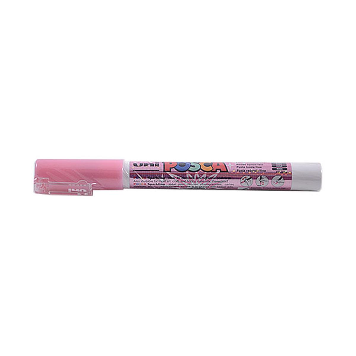Uniposca fine glitter rosa pc3ml