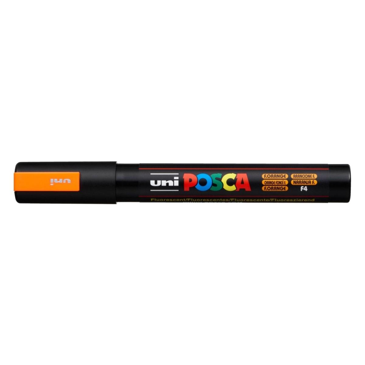 Uni posca punta media arancio fluo m pc5m af