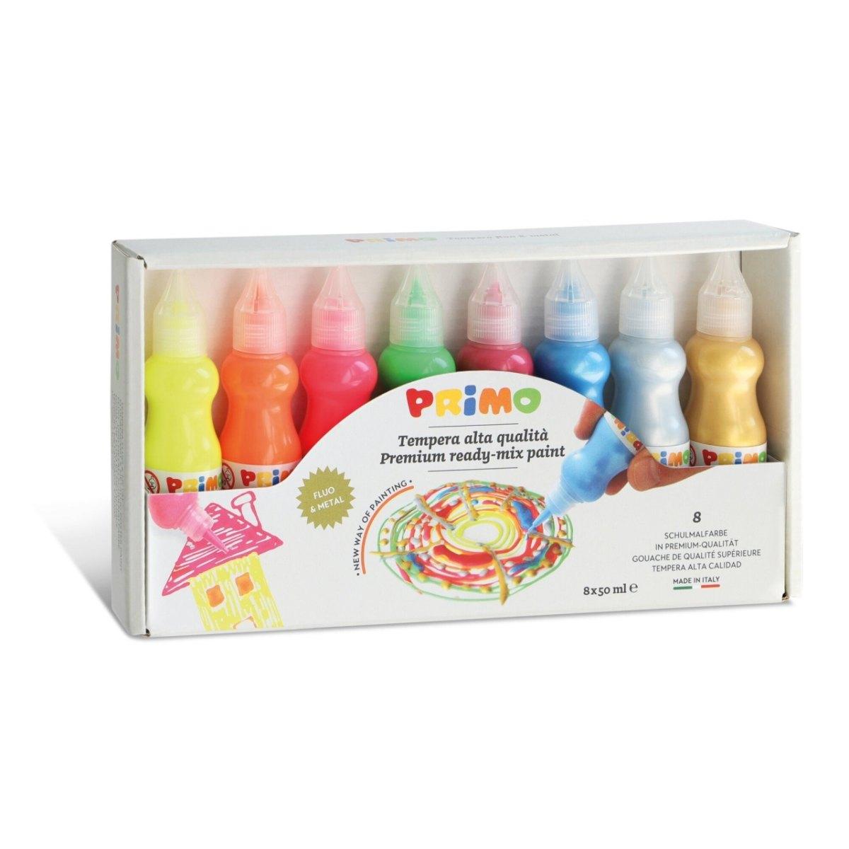 Tempera primo 8 colori 50ml 2532fm8