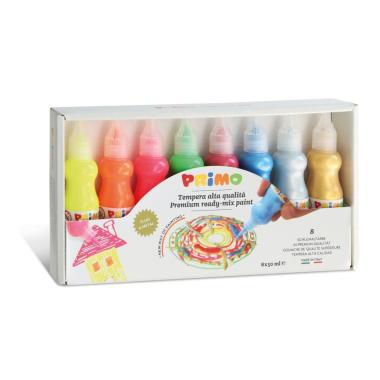 Tempera primo 8 colori 50ml 2532fm8