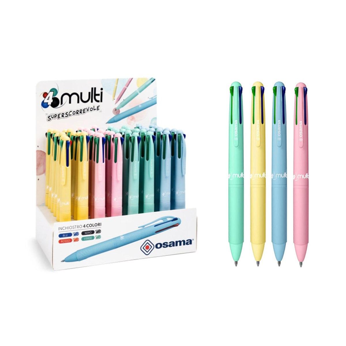 Penna 4 colori pastel ow 84005539