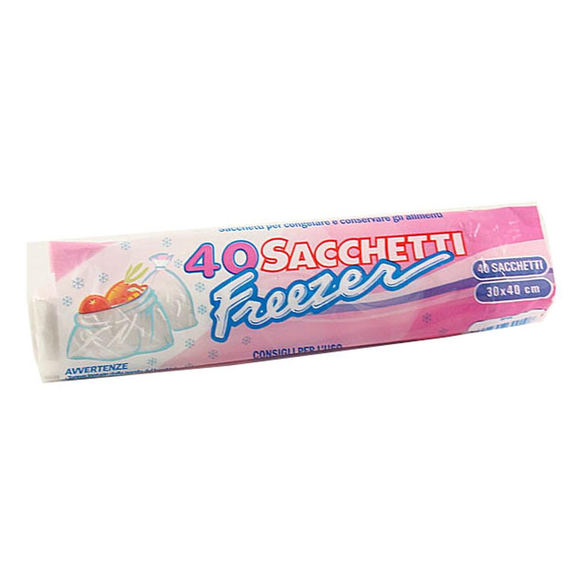 SACCHETTI FREEZER 28x40cm 40pz SF04