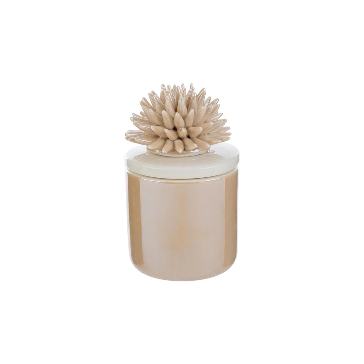 Candela corallo beige7,5x7,5x11,5 57236