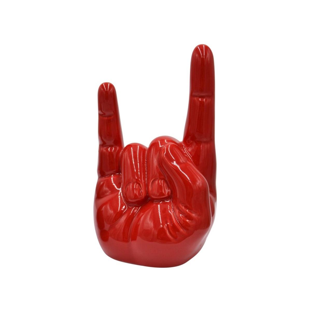 Mano colore rosso grande 696-01