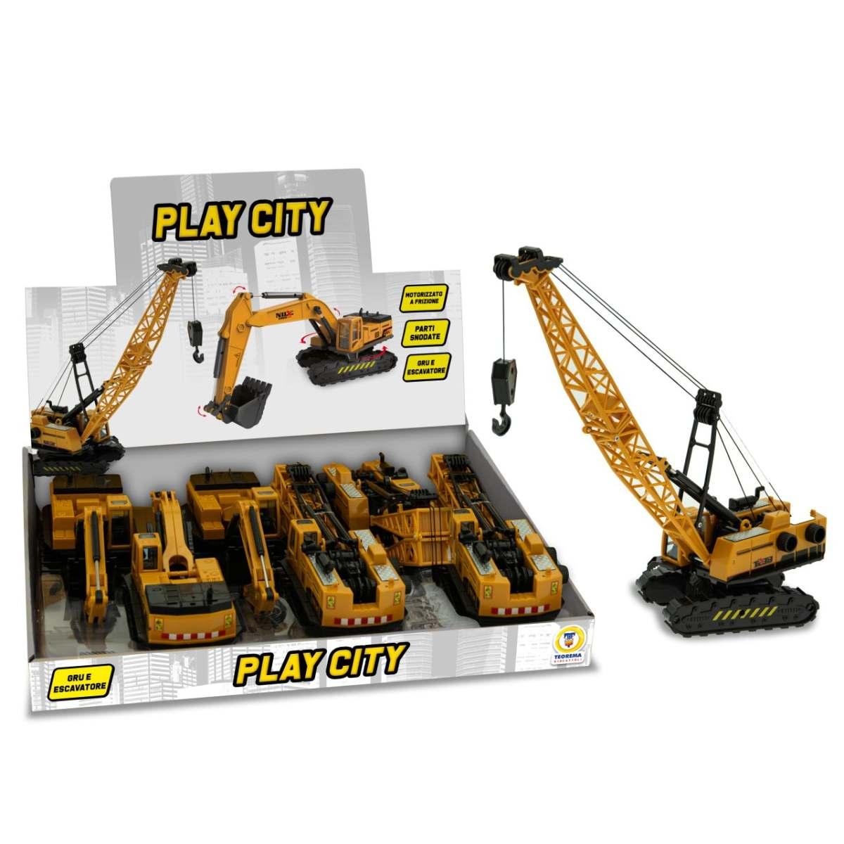 Play city - gru ed escavatore a f 66783