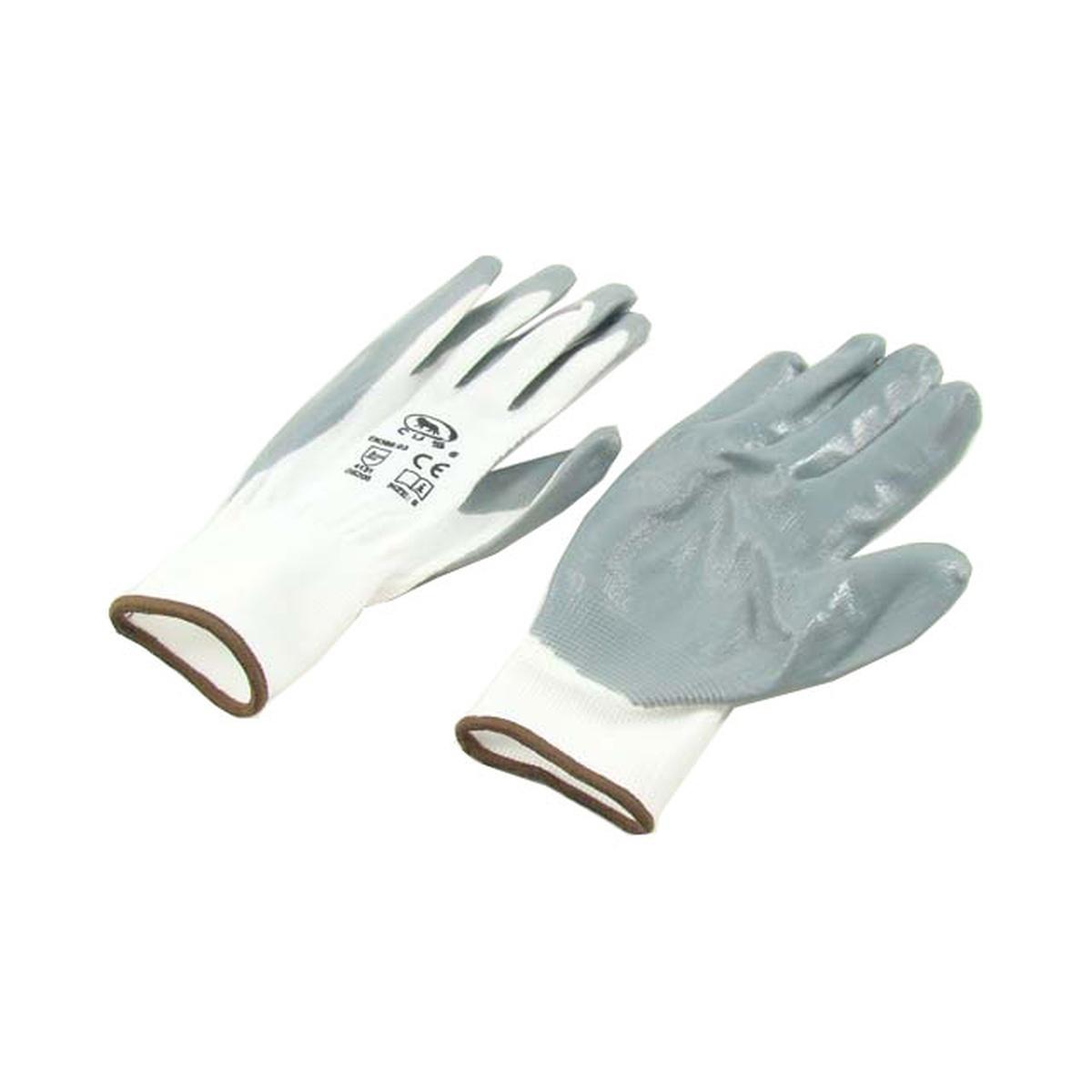 Guanti nitrile nylon tg.10 gs206-10