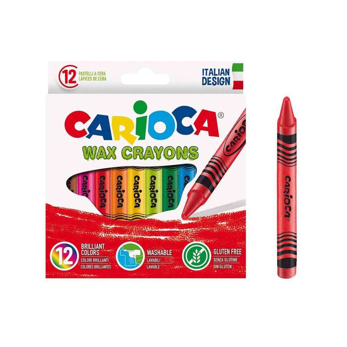 Pastelli cera scat.app.12pz. 42365