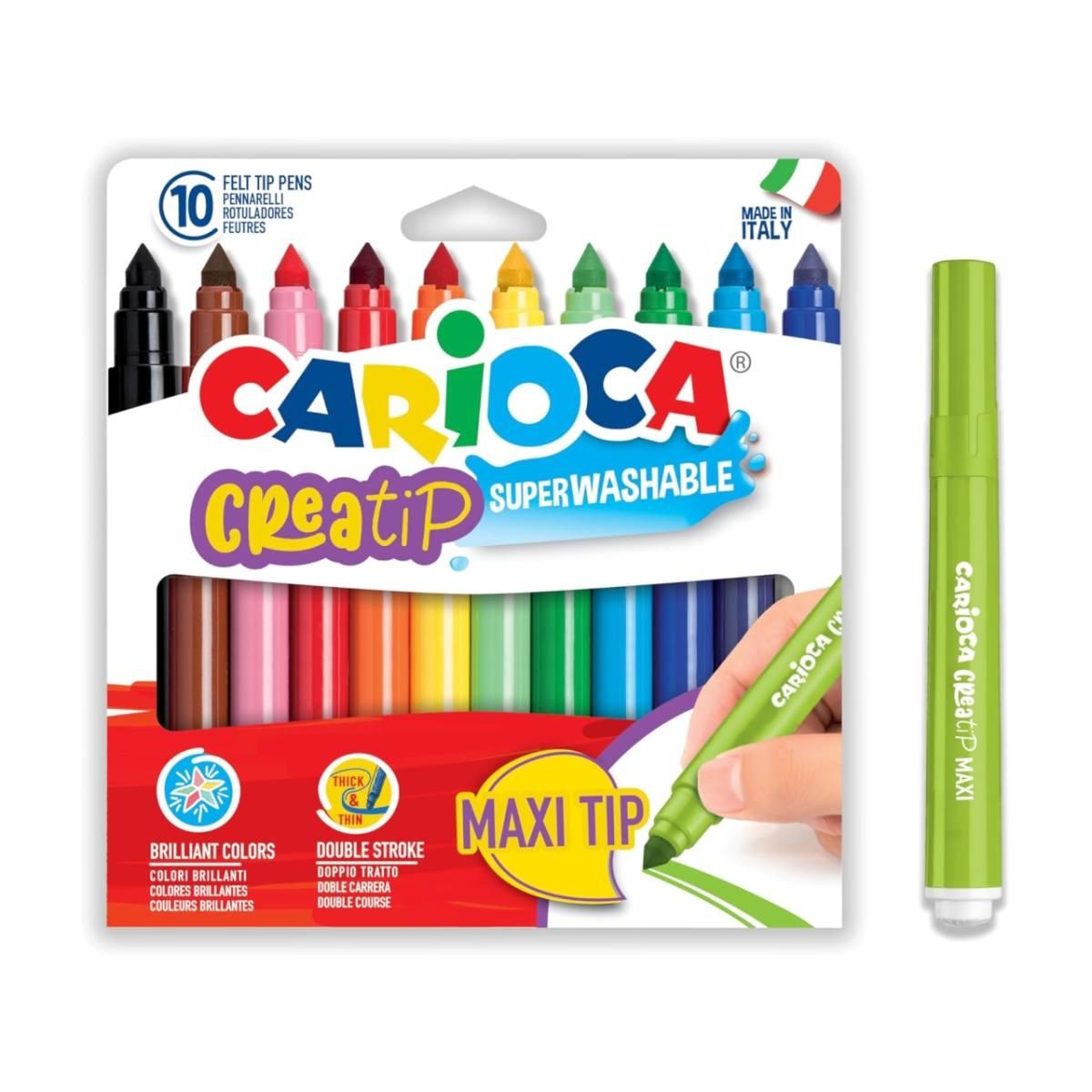 Carioca creatip maxi 10pz 44000