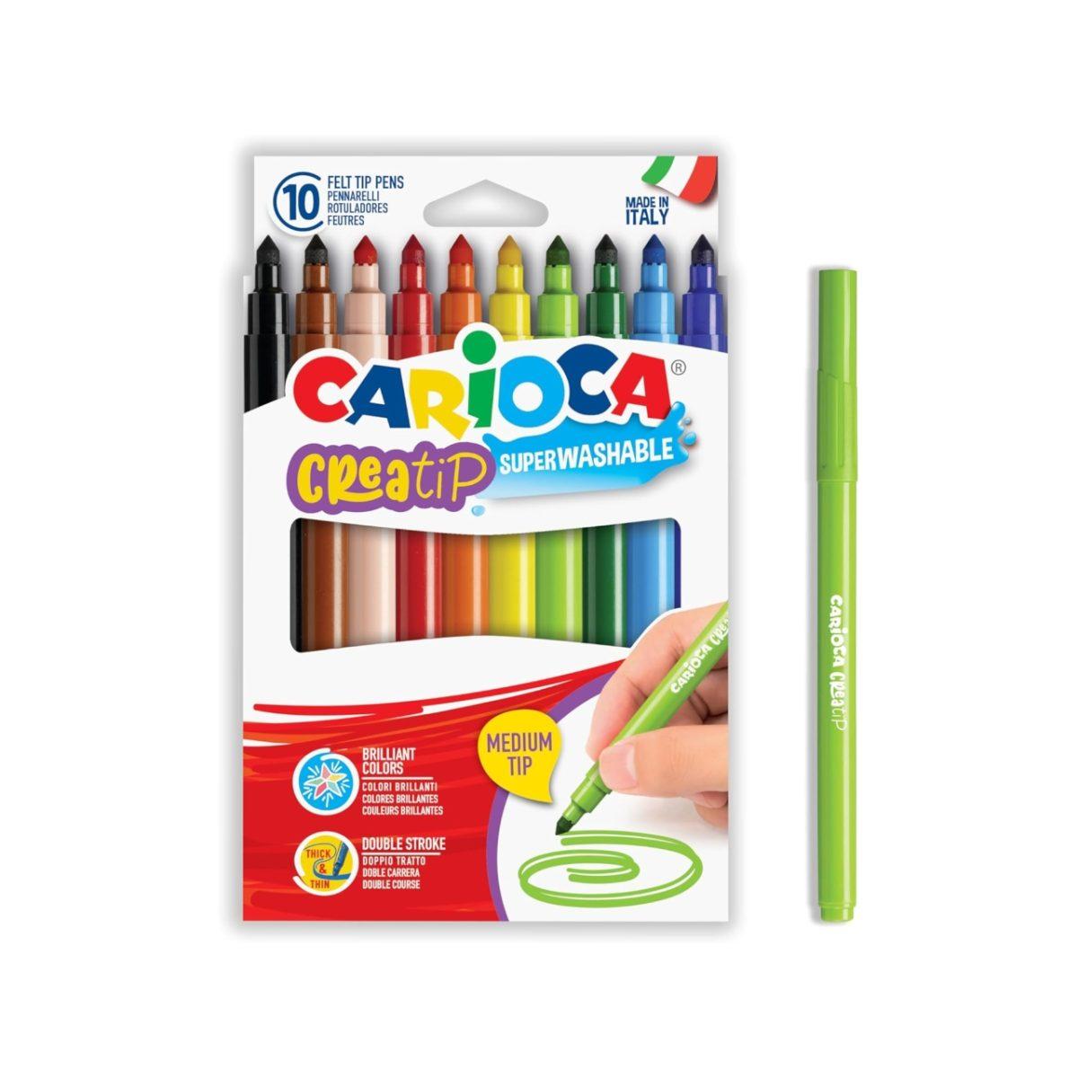 Carioca creatip scatola da 10pz 44001