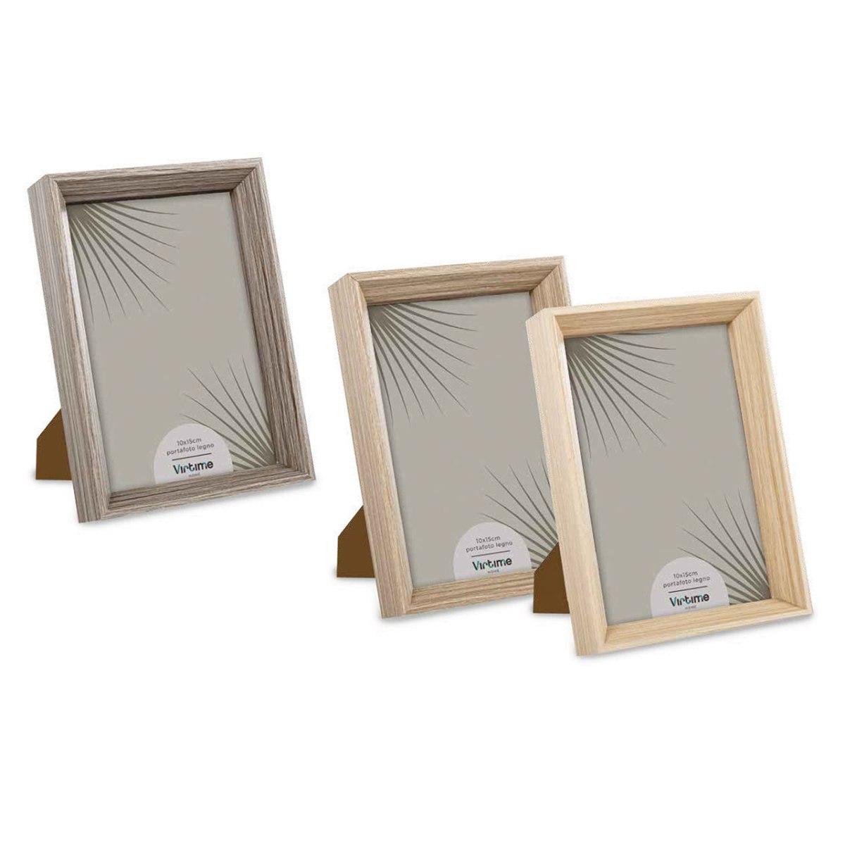 Portafoto mdf legno 10x15cm s36180/40