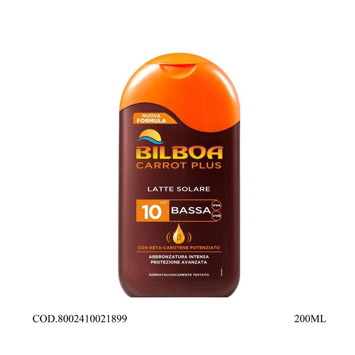 Bilboa Carrot Plus Latte Solare SPF10 -  200ml
