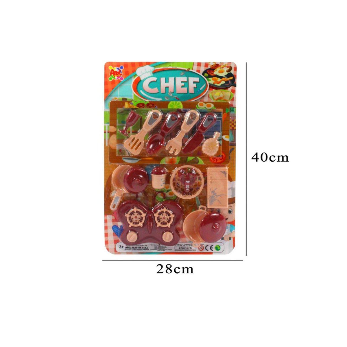 Set chef in 2 assortimenti 39637