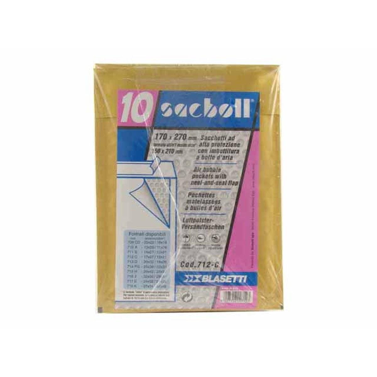 Sacboll c 17x27/15x21 pz.10 712