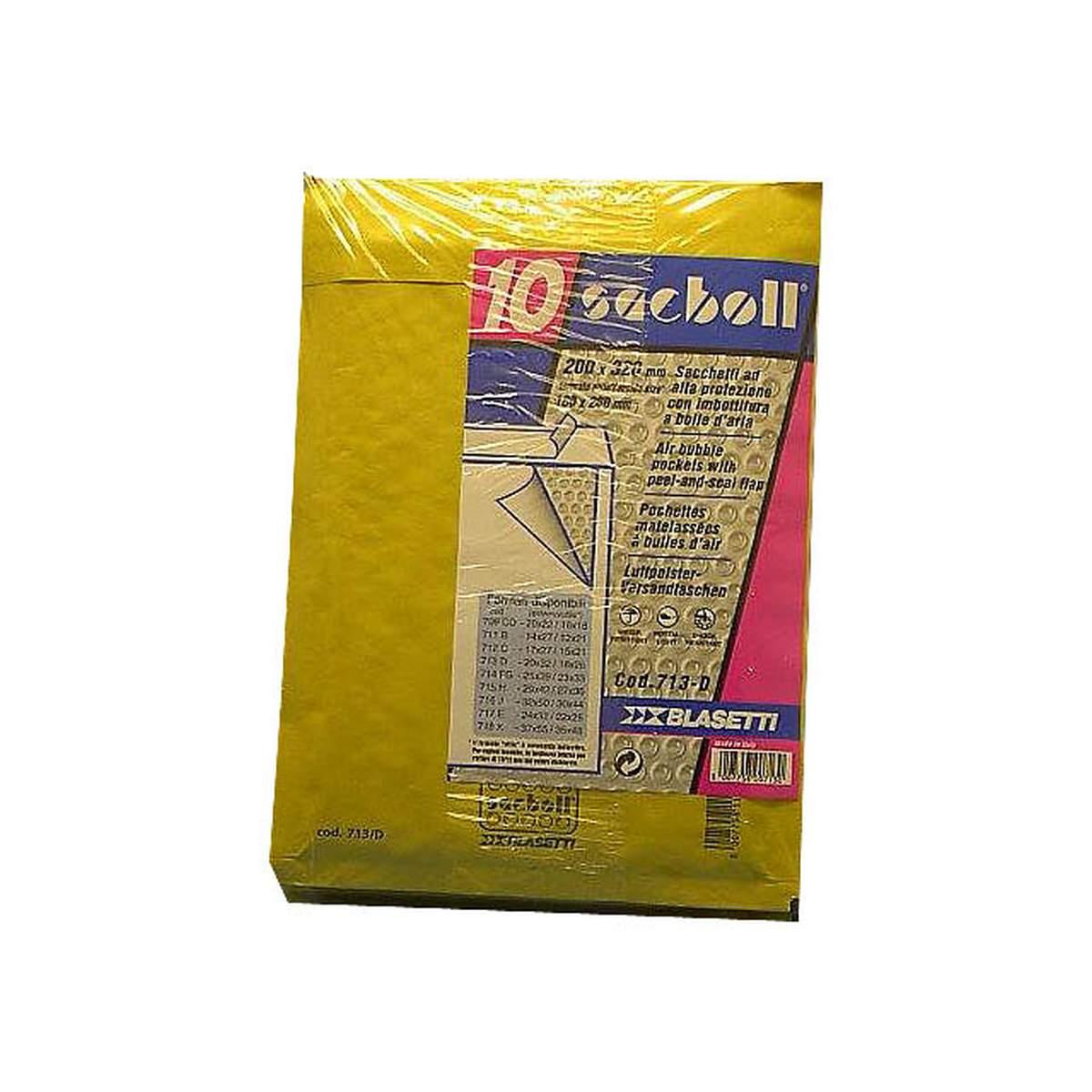 BUSTE SACCO IMB.GI.20x32/18x26 10pz 713