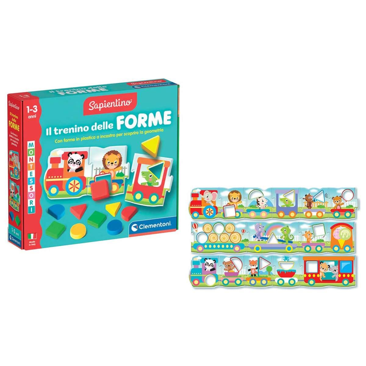 Montessori baby trenino forme 16865.1
