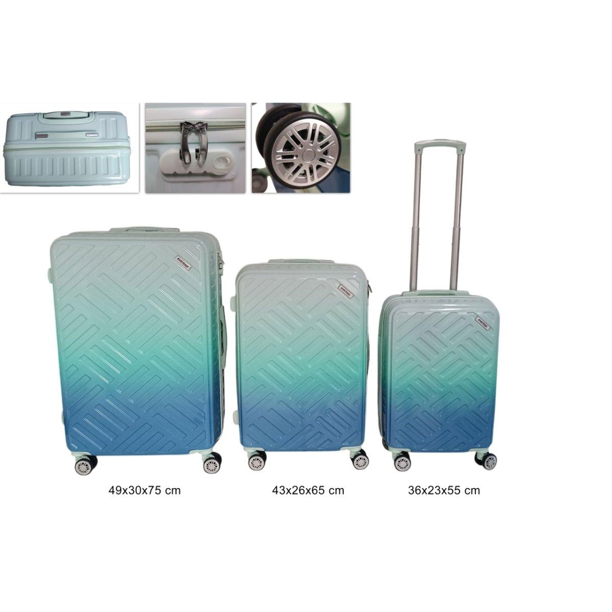Valigie 3pezzi multicolor dev24007541
