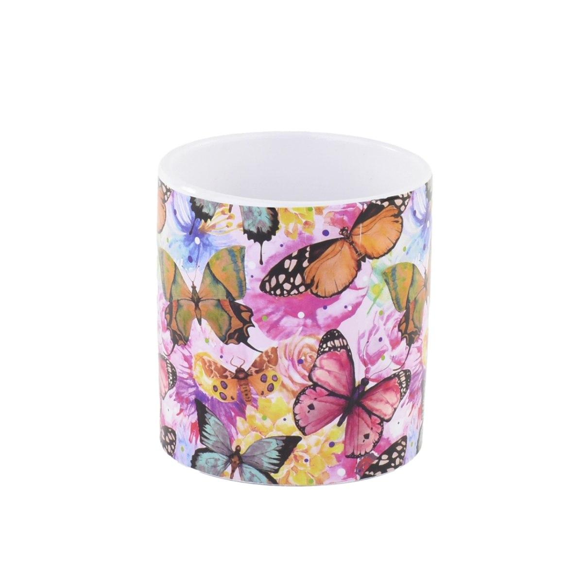 Linea farfalle vaso 9x9x10 ds 27760 53