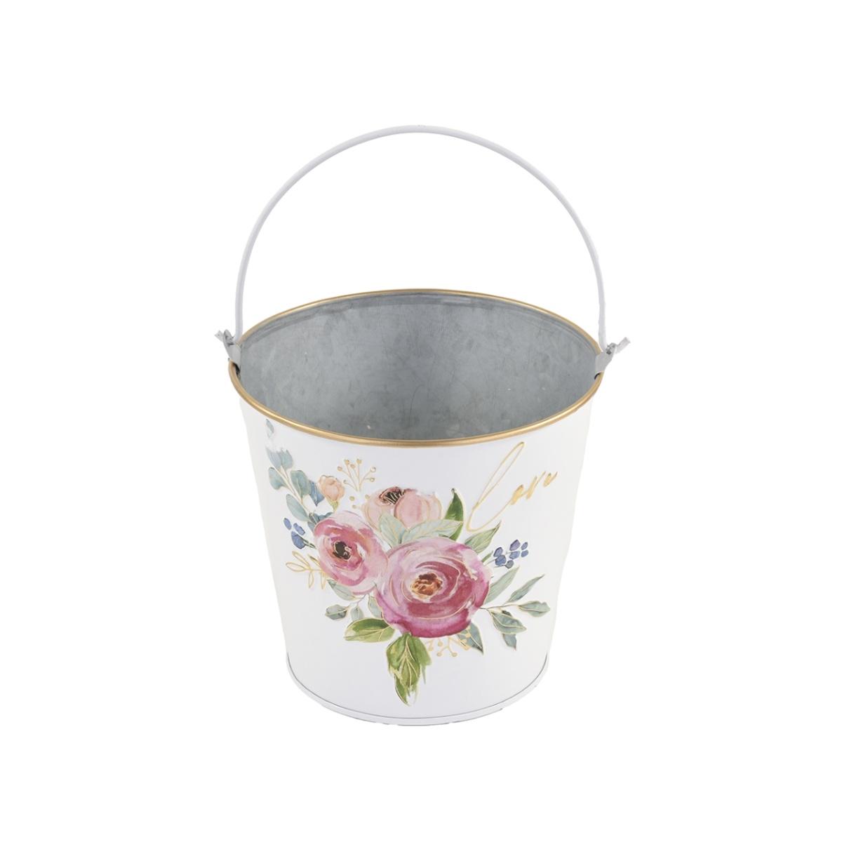 Linea rose secchio metal ds 28304