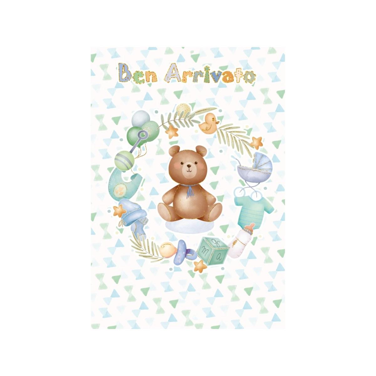 Biglietto lieto evento azz. fe10172le/c