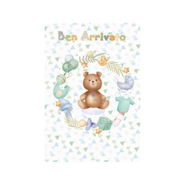 Biglietto lieto evento azz. fe10172le/c