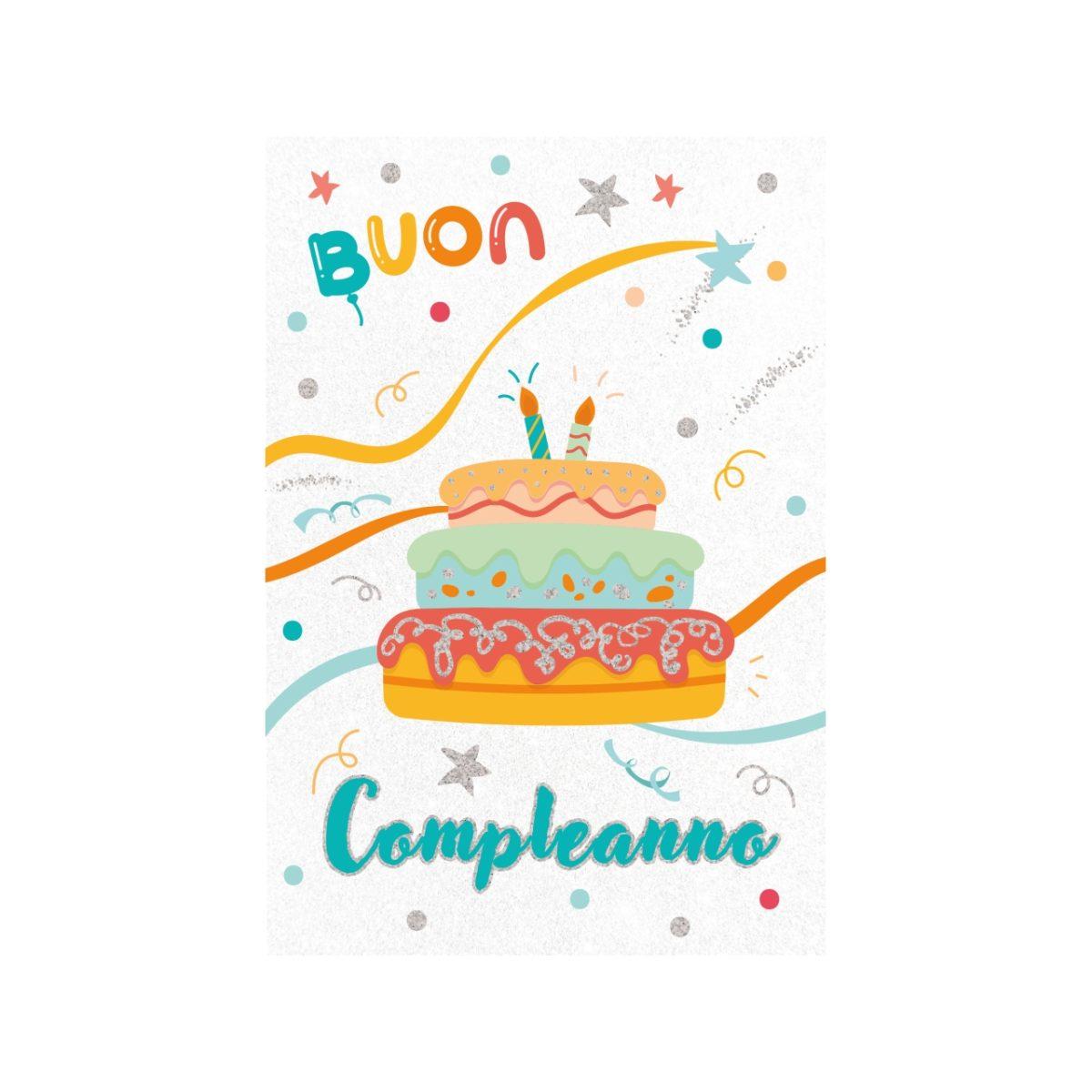 Biglietto buon compleanno fa00191ps/c