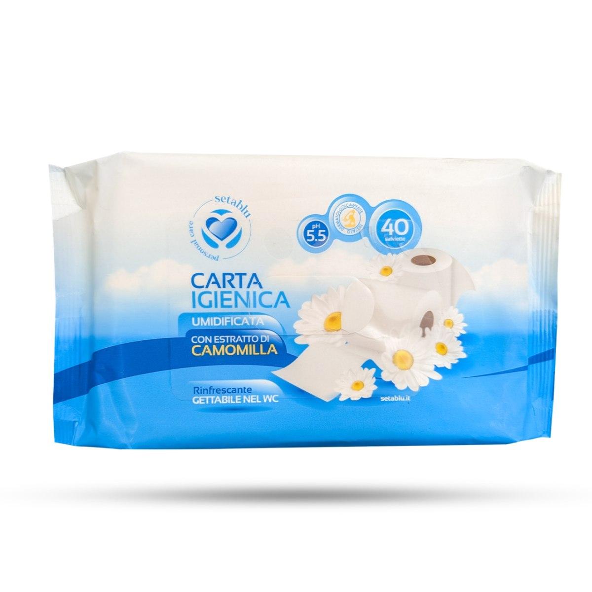 Carta igienica umidificata 40pz 57818
