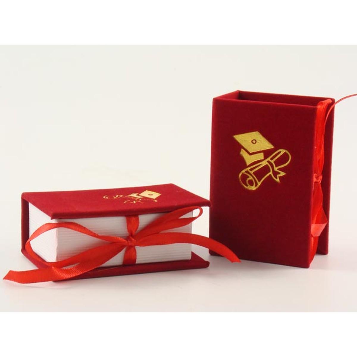 LIBRO LAUREA ROSSO 5,5x8  SC223