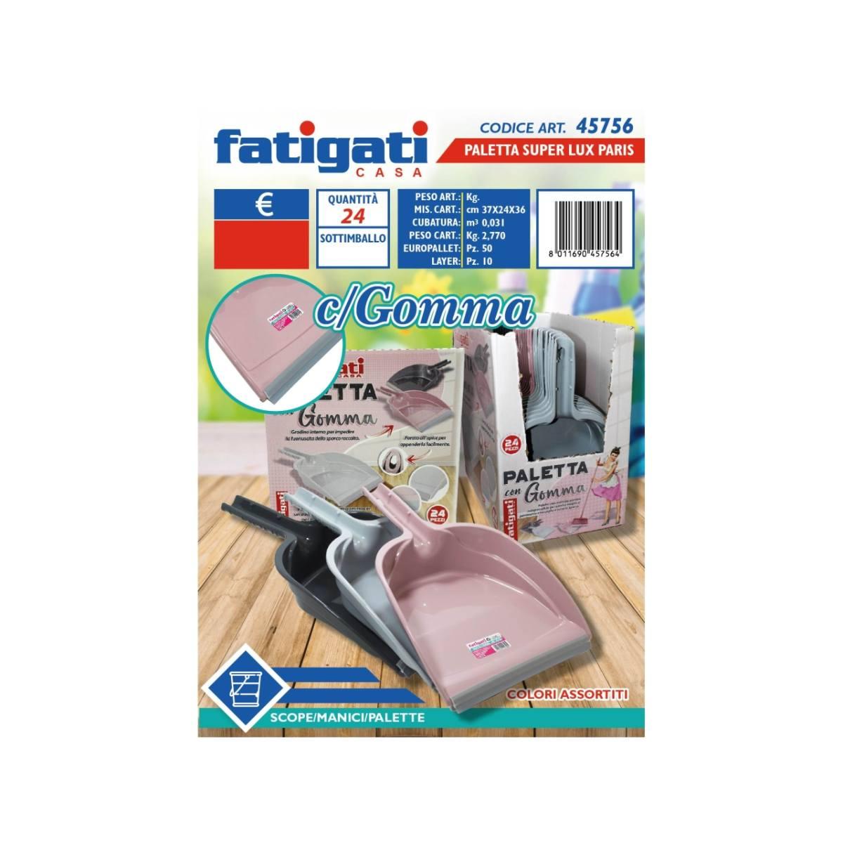Paletta c/gomma super lux paris 45756