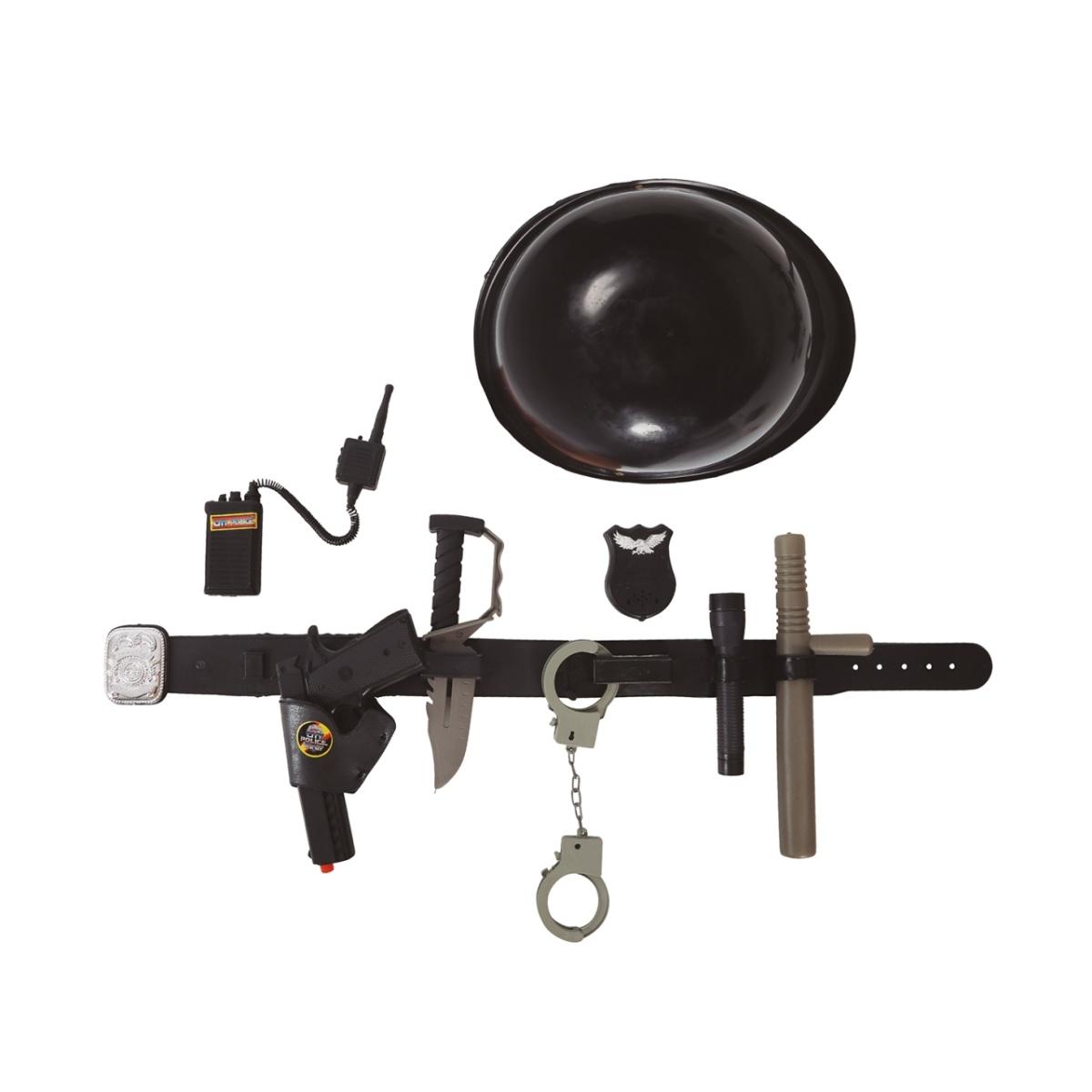 Cinturone da poliziotto con casco 17622