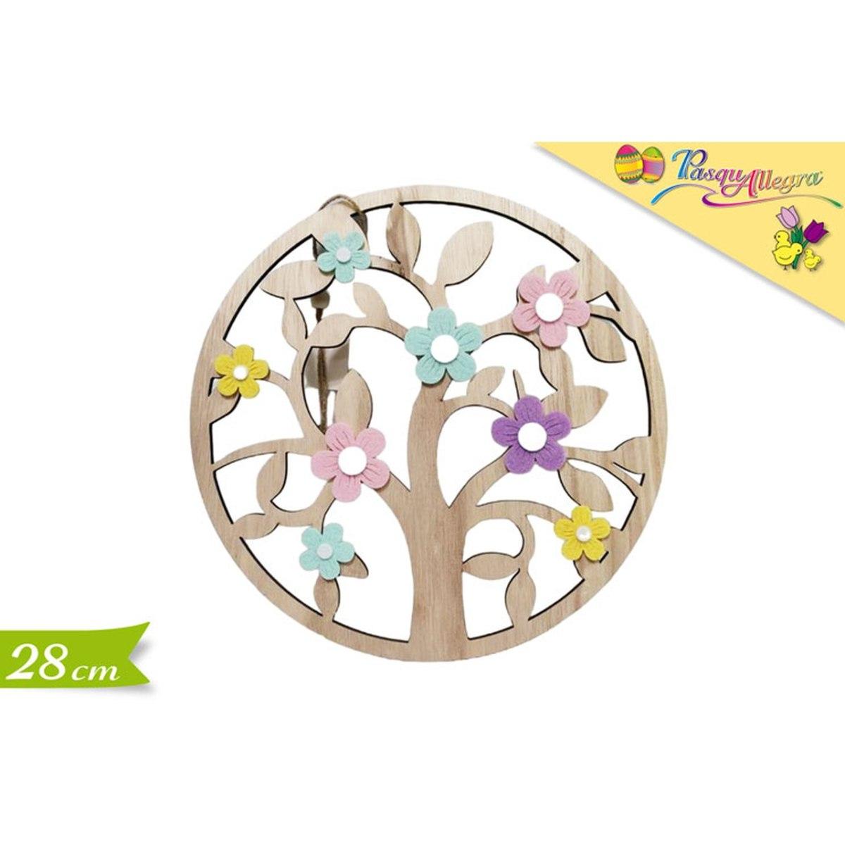 Quadretto albero c/fiori 370660012